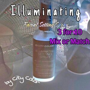 Illuminating Spray by City Color Women Women's Makeup Cosmetics